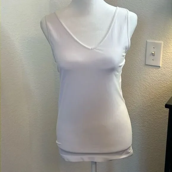Worthington Off White Sleeveless Tank - Size M/L - Picture 1 of 5